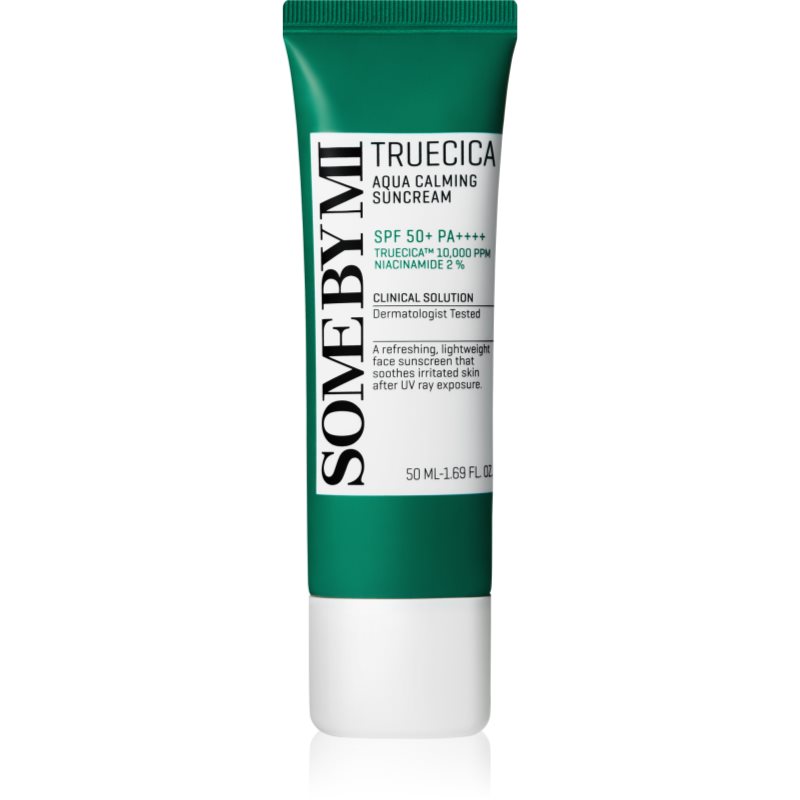 Some By Mi Truecica Aqua Calming Emulsione Protettiva Lenitiva Spf 50+ 50 Ml
