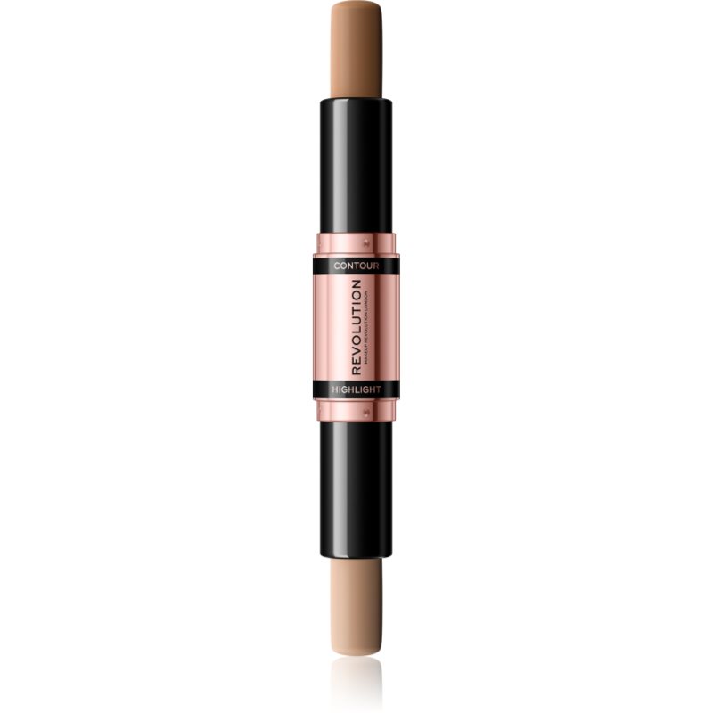 Makeup Revolution Fast Base Matitone Doppio Per Contouring Colore Light 2X4,3 G