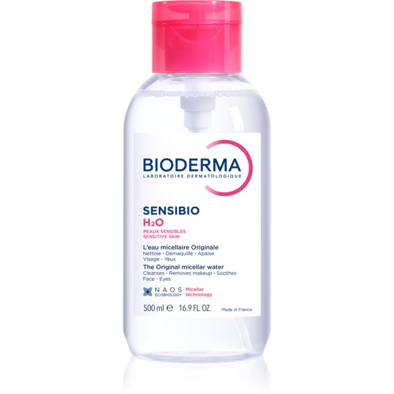 Bioderma Sensibio H2O Acqua Micellare Per Pelli Sensibili Con Dosatore 500 Ml