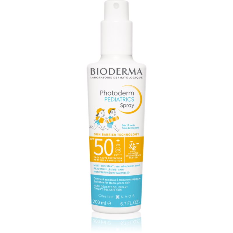 Bioderma Photoderm Pediatrics Spray Abbronzante Per Bambini Spf 50+ 200 Ml