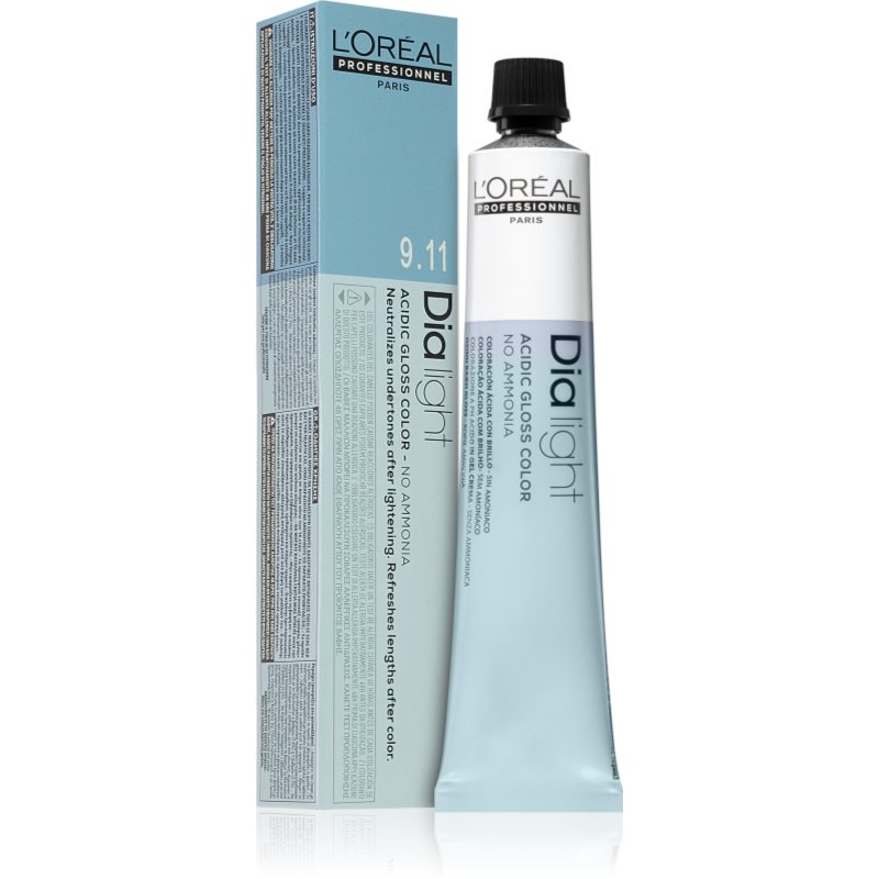 L’Oréal Professionnel Dia Light Tinta Permanente Per Capelli Senza Ammoniaca Colore 9.11 50 Ml