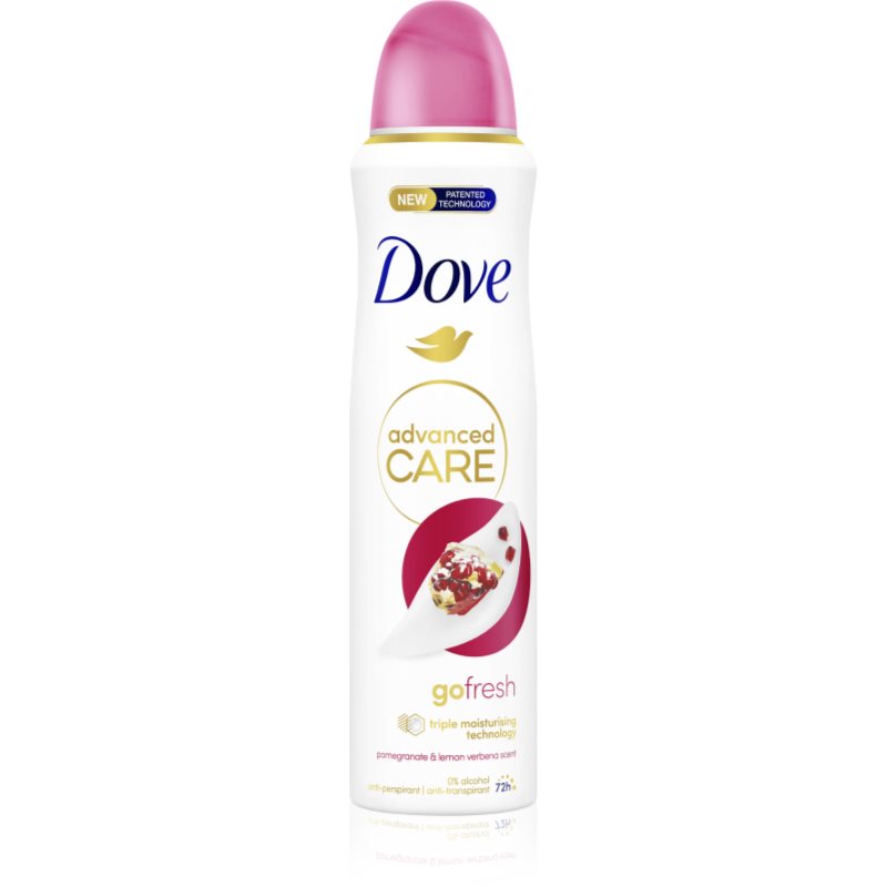 Dove Advanced Care Go Fresh Antitraspirante Senza Alcool Pomegranate & Lemon Verbena 200 Ml