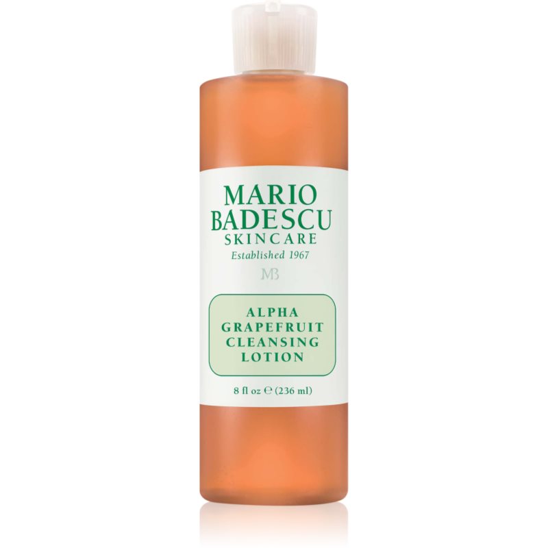Mario Badescu Alpha Grapefruit Cleansing Lotion Lozione Tonica Illuminante Con Aha Acids 236 Ml