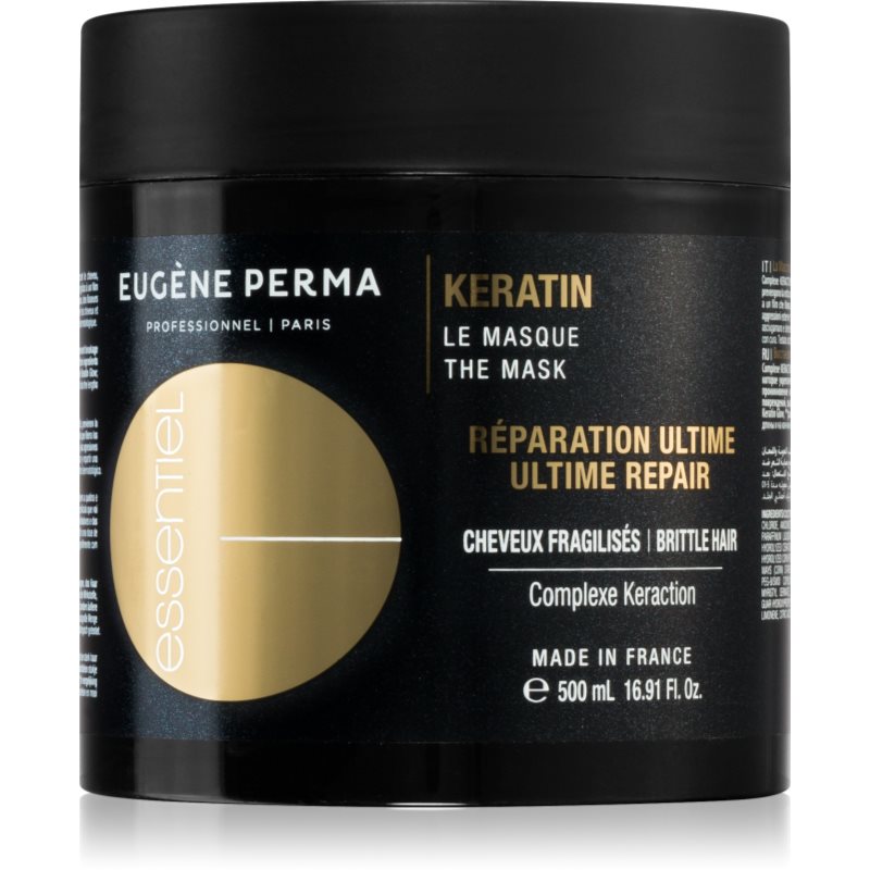 Eugène Perma Essential Keratin Maschera Per Capelli Rovinati E Fragili 500 Ml