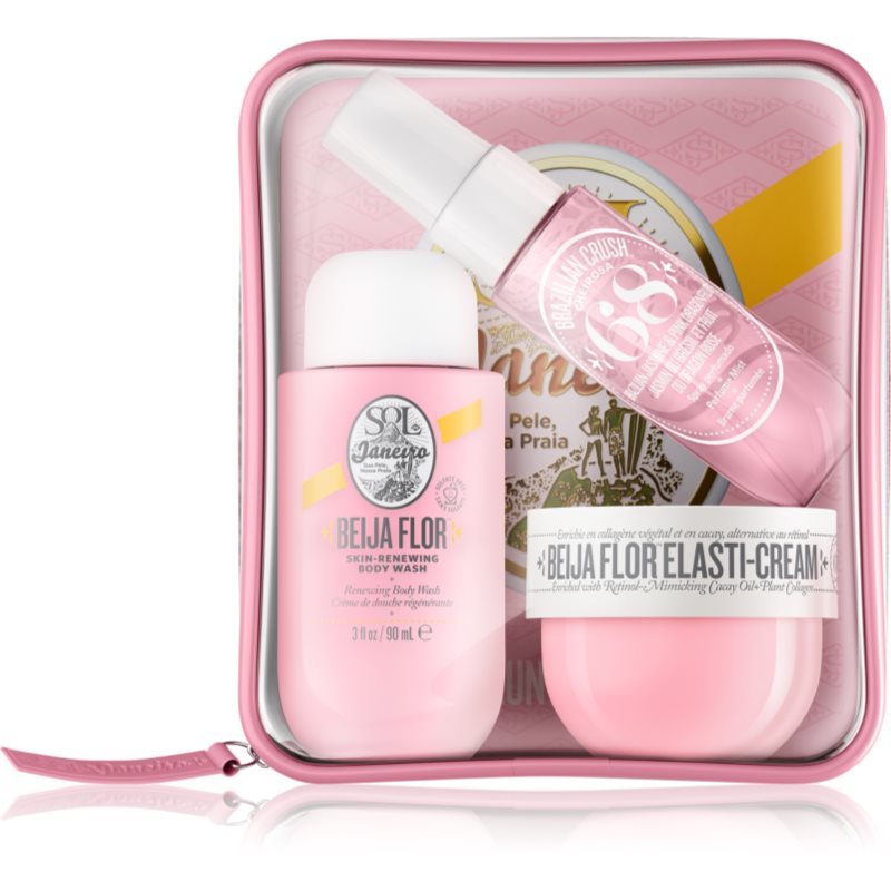 Sol De Janeiro Beija Flor Jet Set Kit Da Viaggio Per Il Corpo Da Donna
