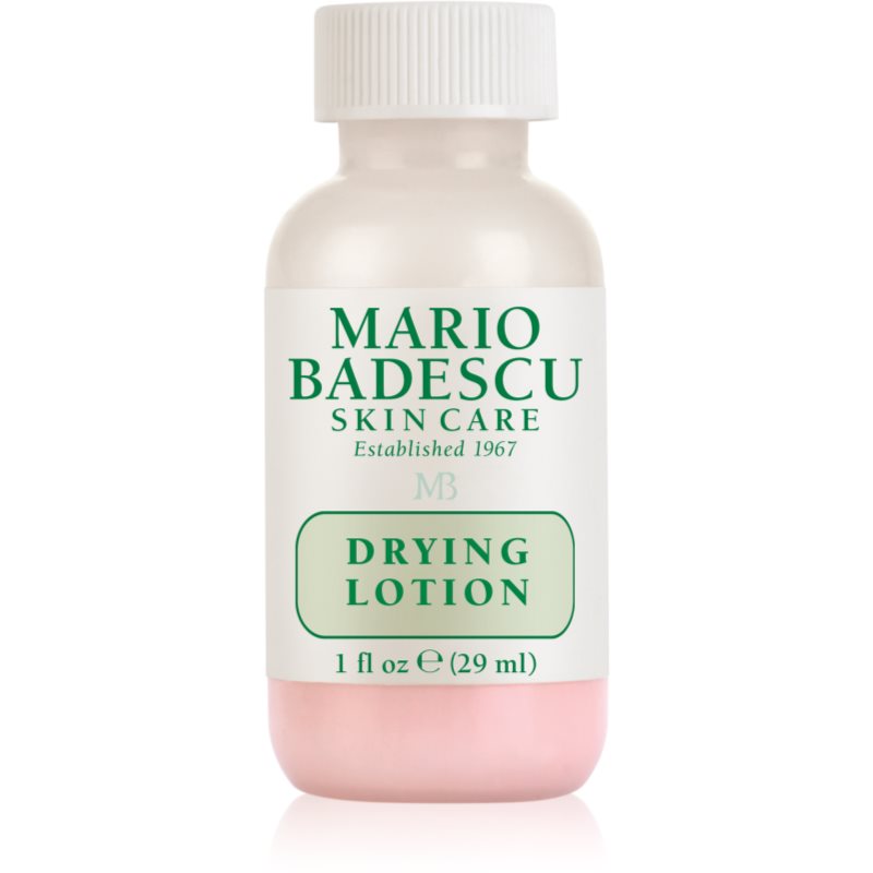 Mario Badescu Drying Lotion Plastic Bottle Trattamento Localizzato Anti-Acne Da Viaggio 29 Ml