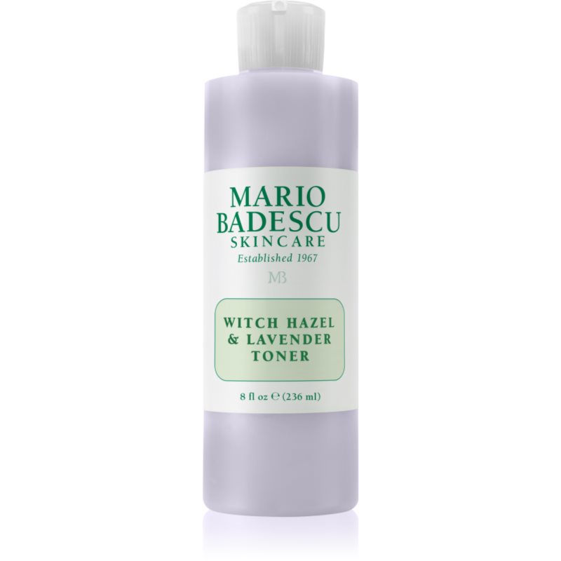 Mario Badescu Witch Hazel & Lavender Toner Lozione Detergente E Calmante Con Lavanda 236 Ml