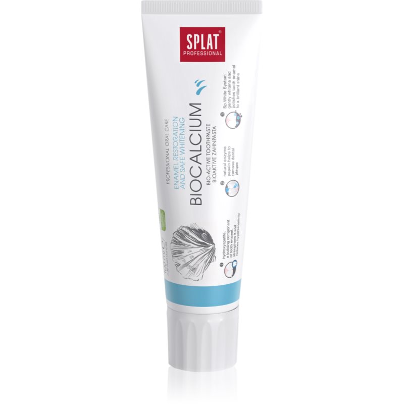 Splat Professional Biocalcium Dentifricio Bioattivo Per Rigenerare Lo Smalto E Uno Sbiancamento Delicato 100 G
