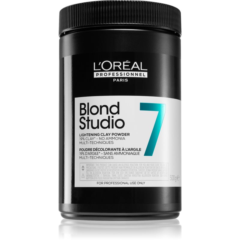 L’Oréal Professionnel Blond Studio Lightening Clay Powder Polvere Decolorante Senza Ammoniaca 500 G