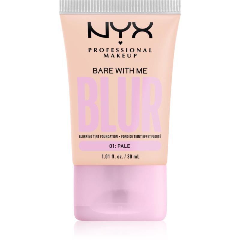 Nyx Professional Makeup Bare With Me Blur Tint Fondotinta Idratante Colore 01 Pale 30 Ml