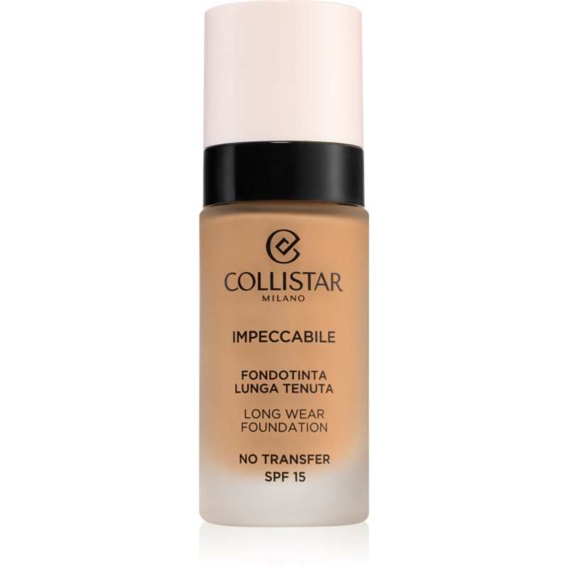 Collistar Impeccabile Long Wear Foundation Fondotinta Lunga Tenuta Spf 15 5N Amber 30 Ml