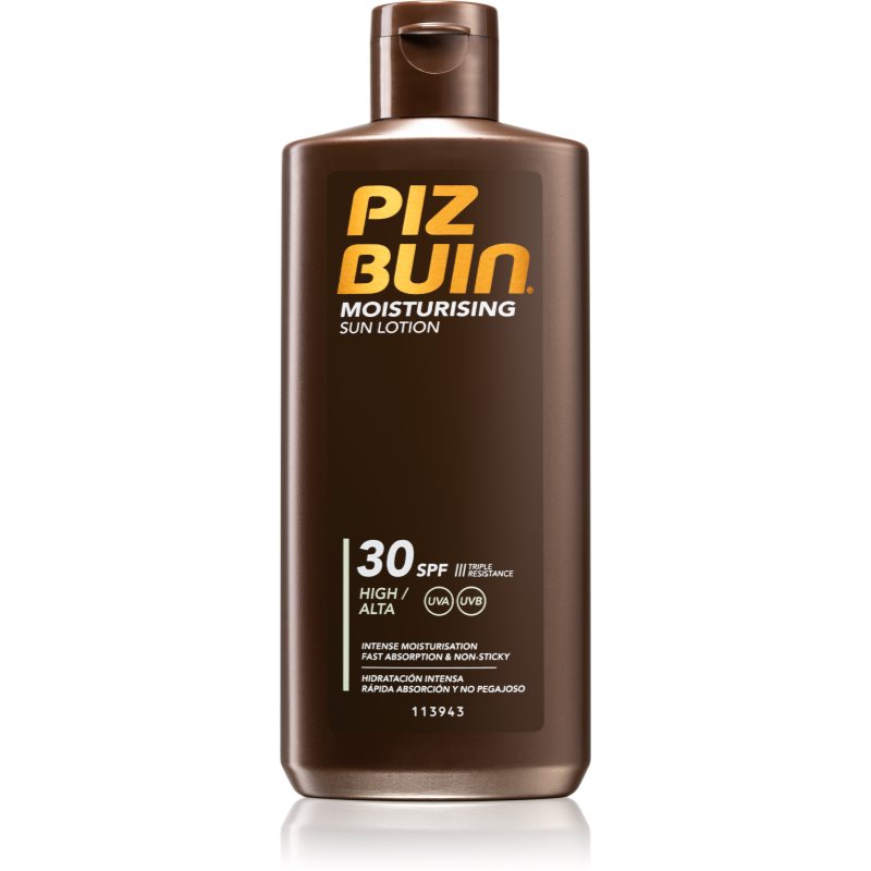 Piz Buin Moisturising Latte Abbronzante Idratante Spf 30 200 Ml