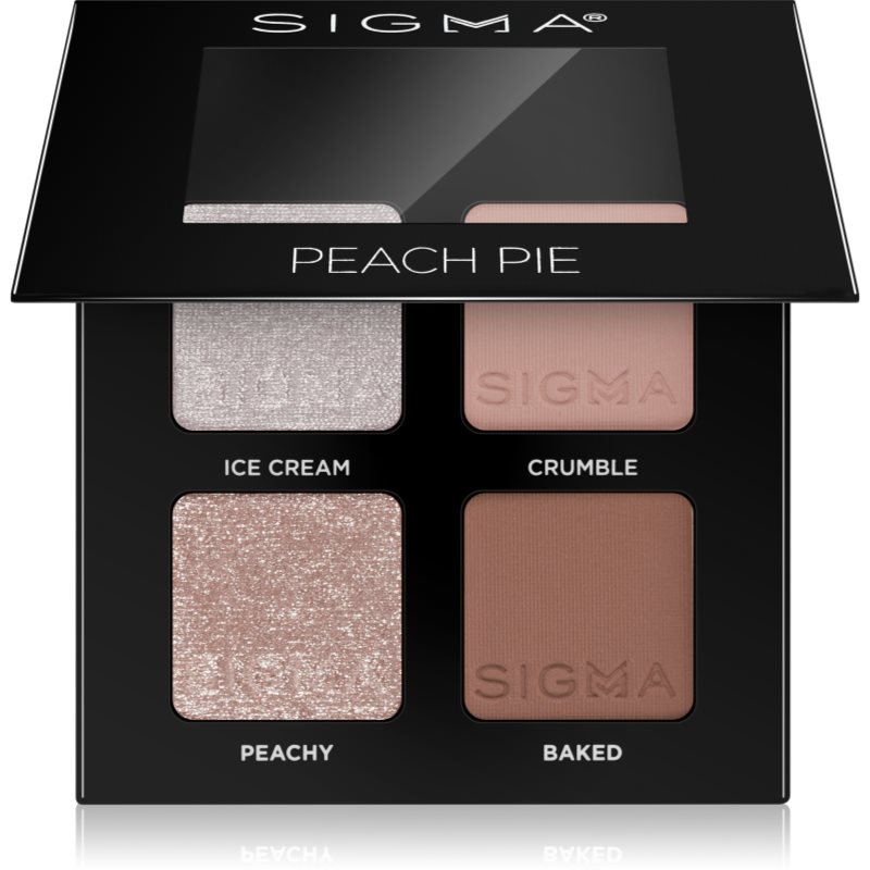 Sigma Beauty Quad Palette Di Ombretti Colore Peach Pie 4 G