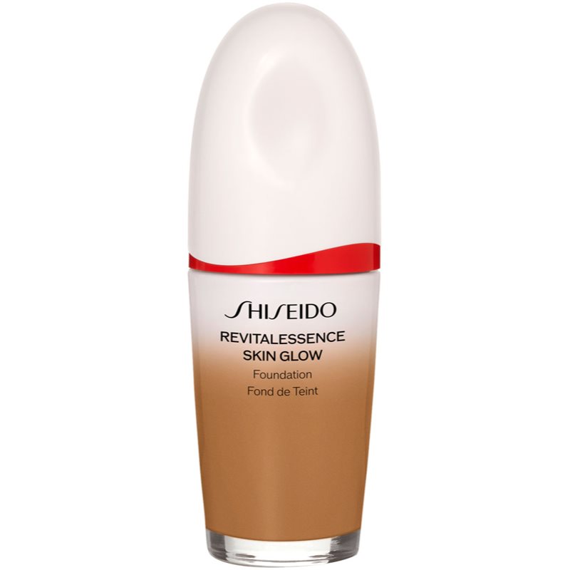 Shiseido Revitalessence Skin Glow Foundation Fondotinta Illuminante Leggero Spf 30 Colore Bronze 30 Ml