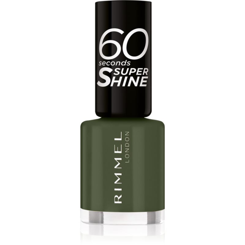 Rimmel 60 Seconds Super Shine Smalto Per Unghie Colore 882 Crazy About Cargo 8 Ml