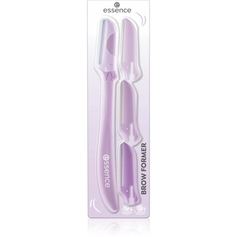 Essence Brow Former Rasoio Per Sopracciglia + Testina Di Ricambio 1 Pz