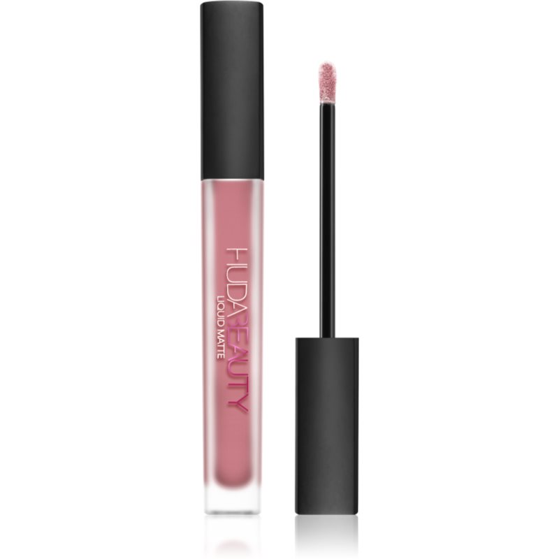 Huda Beauty Liquid Matte Lipstick Ultra-Comfort Rossetto Lunga Tenuta Effetto Opaco Colore Perfectionist 4,2 Ml
