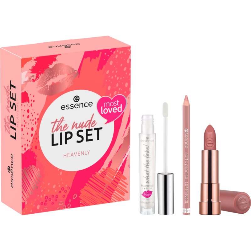 Essence The Nude Lip Set Confezione Regalo Per Le Labbra Heavenly