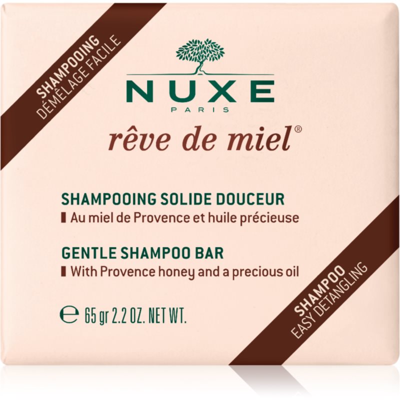 Nuxe Rêve De Miel Shampoo Solido Per Capelli Brillanti E Morbidi 65 G