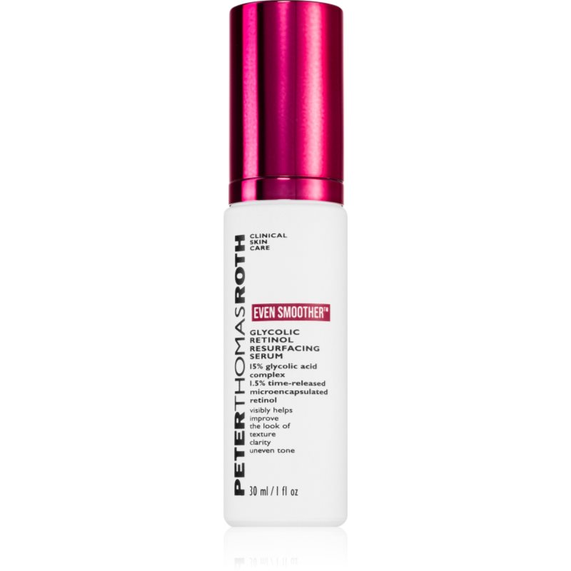 Peter Thomas Roth Even Smoother Glycolic Retinol Resurfacing Serum Siero Intenso Effetto Lisciante 30 Ml