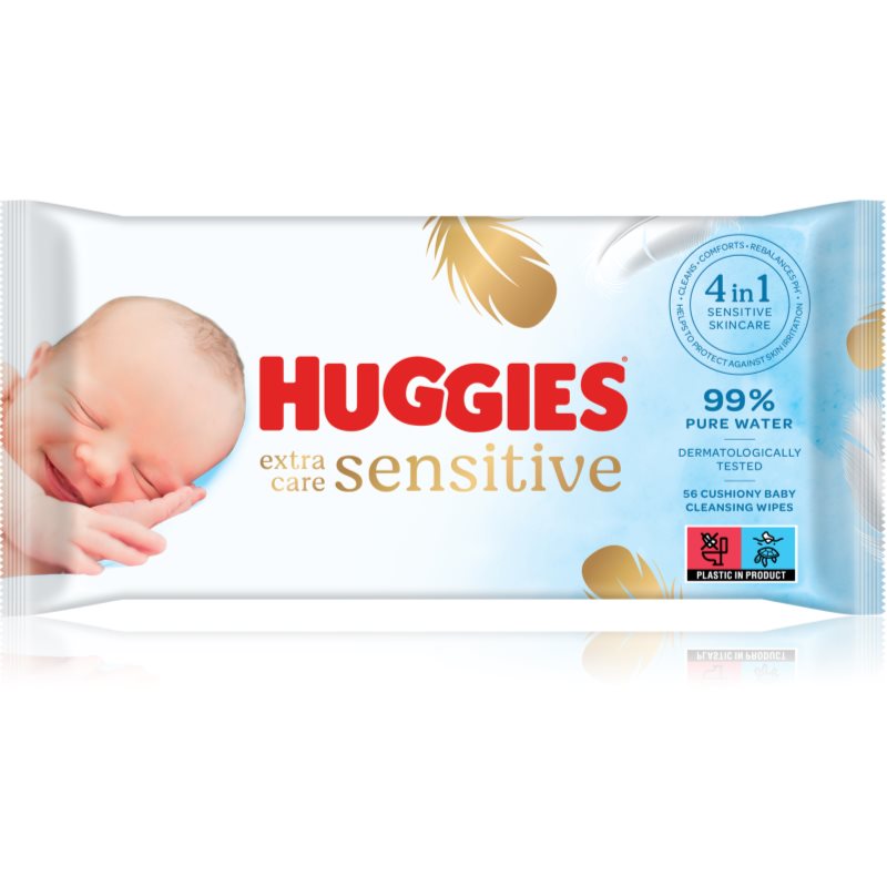 Huggies Extra Care Single Salviette Umidificate Per Bambini 56 Pz