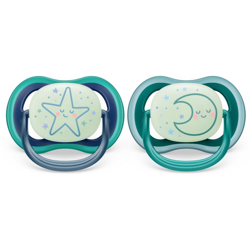 Philips Avent Ultra Air Night 6-18 M Ciuccio Boy 2 Pz