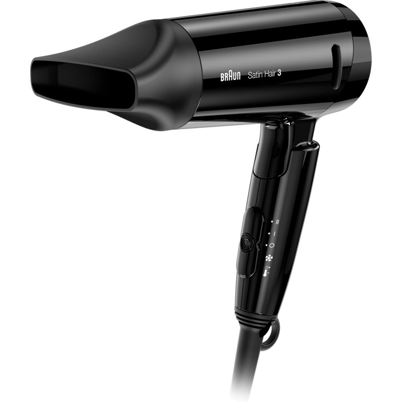 Braun Hair Care Satin Hair 3 Hd 350 Phon Per Capelli Da Viaggio Hd 350 1 Pz