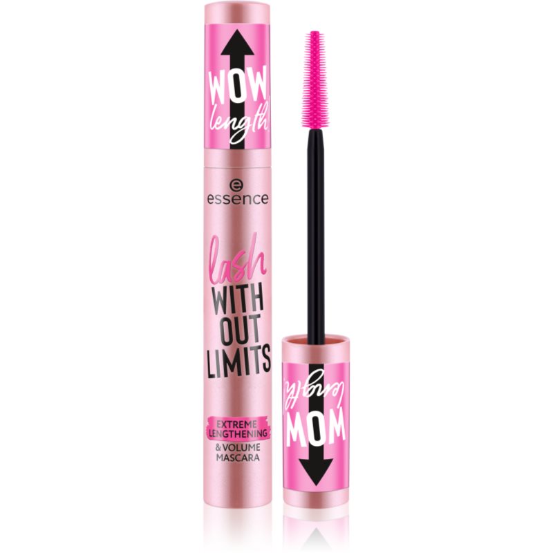 Essence Lash Without Limits Extreme Mascara Volumizzante E Allungante Colore Black 13 Ml