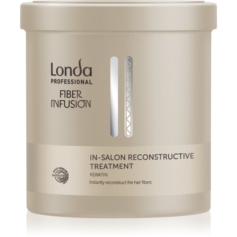 Londa Professional Fiber Infusion In-Salon Reconstructive Treatment Maschera Rigenerante Per Capelli Rovinati Con Cheratina 750 Ml