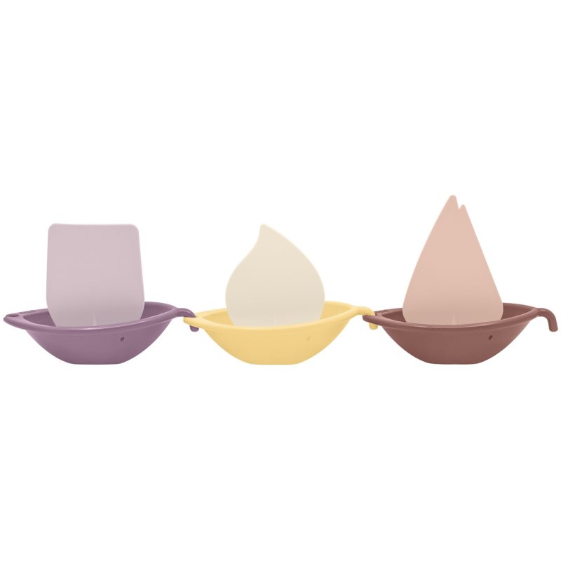 Bibs Sail Boats Barchette Per Il Bagnetto Pink Mix 3 Pz