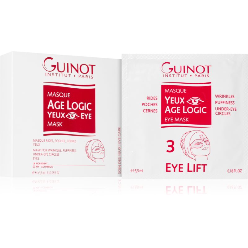 Guinot Age Logic Maschera Per Gli Occhi Anti-Age 4 Pz