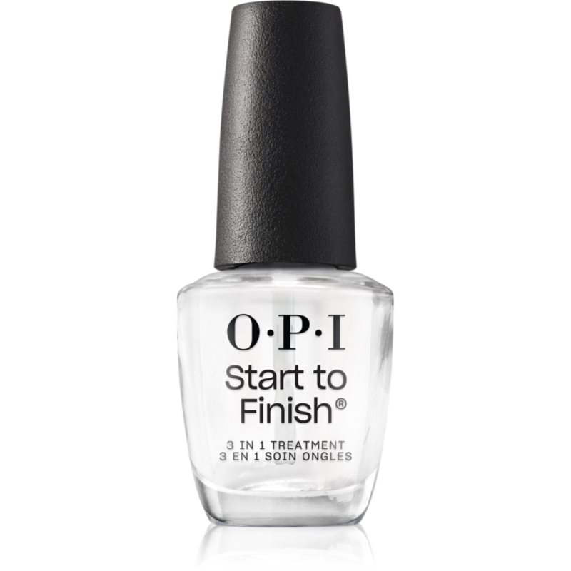 Opi Start To Finish Base E Top Coat Per Unghie Effetto Nutriente 15 Ml
