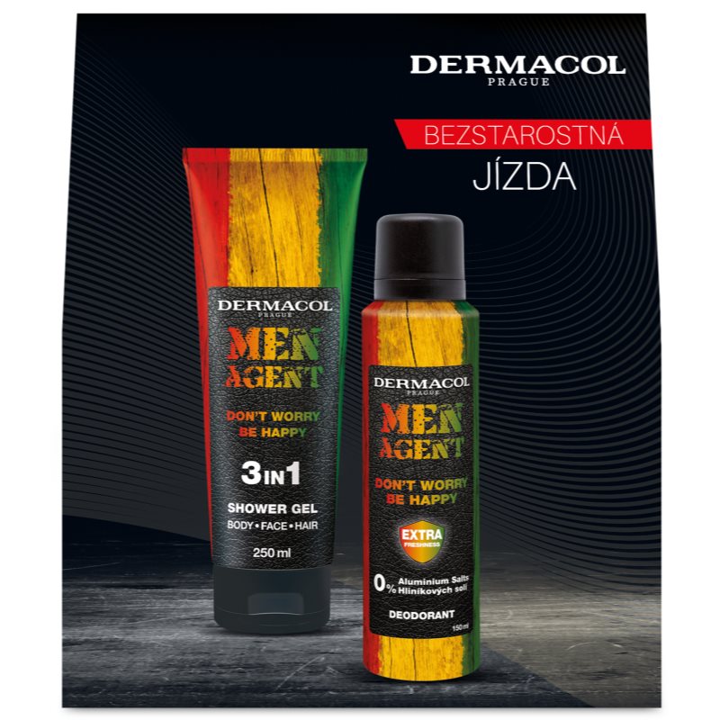 Dermacol Men Agent Don´T Worry Be Happy Confezione Regalo Per Il Corpo Per Uomo