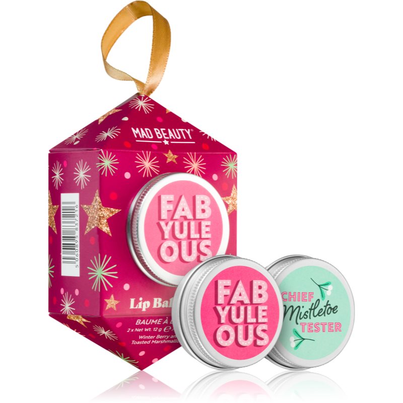 Mad Beauty Fabyuleous Balsamo Nutriente Labbra Duo 2X12 G
