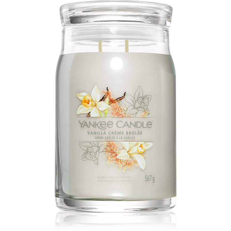 Yankee Candle Vanilla Crème Brûlée Candela Profumata 567 G