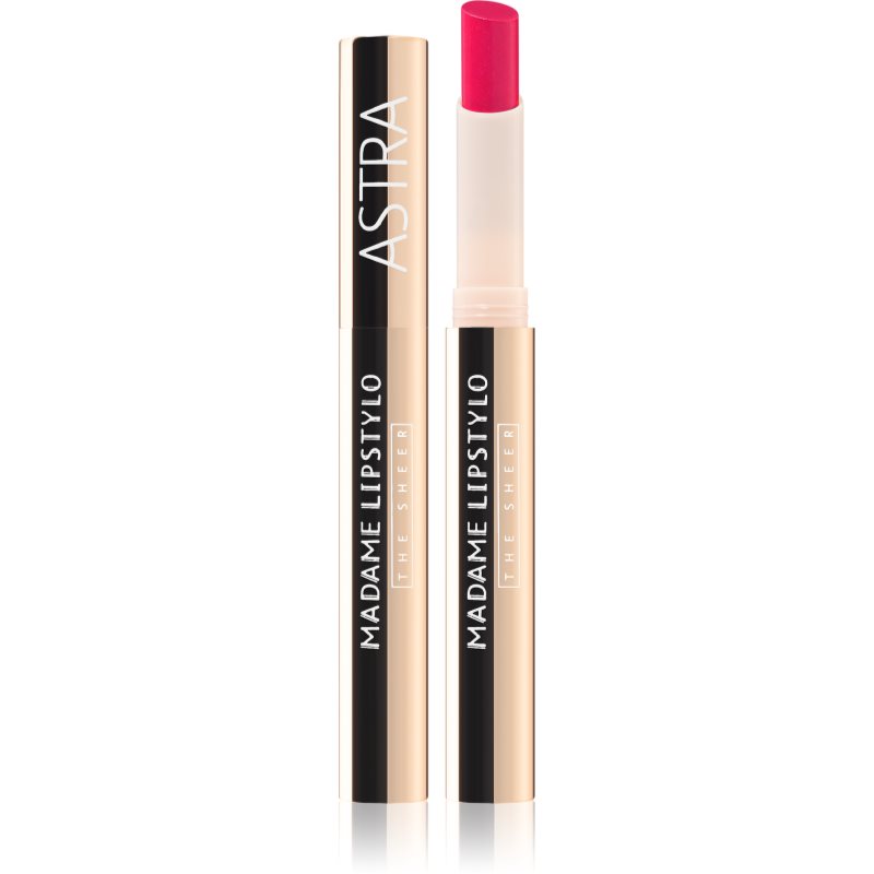 Astra Make-Up Madame Lipstylo The Sheer Rossetto Lucido Per Labbra Voluminose Colore 04 Mènage À Trois 2 G