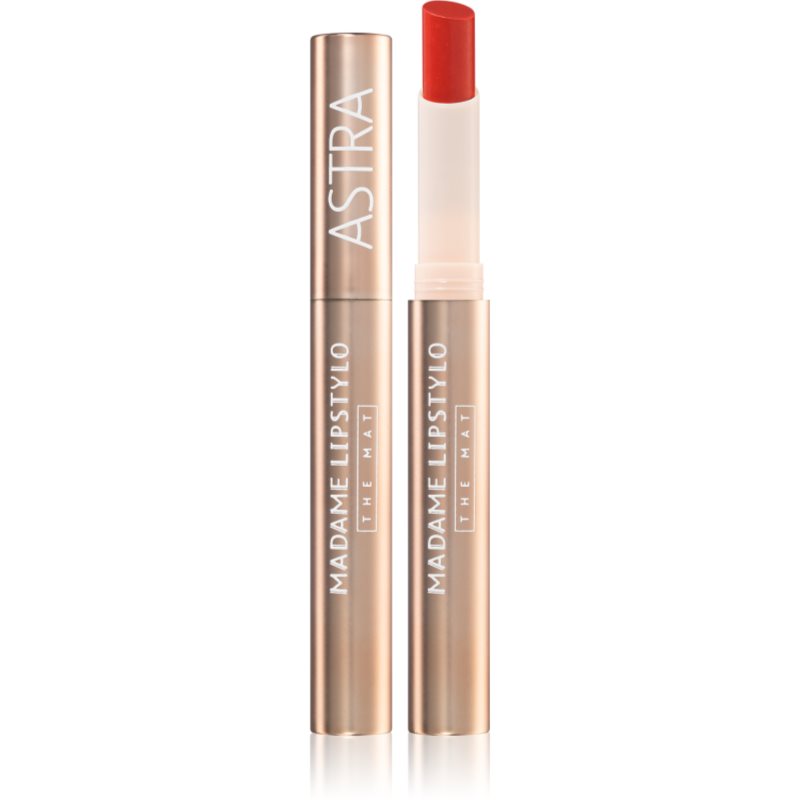 Astra Make-Up Madame Lipstylo The Mat Rossetto In Crema Effetto Opaco Colore 06 Red Moulin 2 G