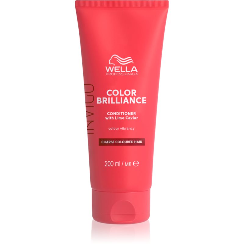 Wella Professionals Invigo Color Brilliance Balsamo Per Capelli Fitti, Grossi O Ricci Per Capelli Tinti 200 Ml