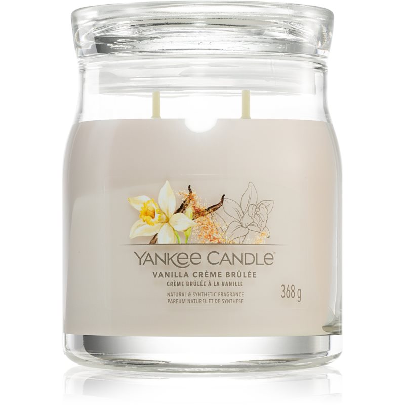 Yankee Candle Vanilla Crème Brûlée Candela Profumata 368 G
