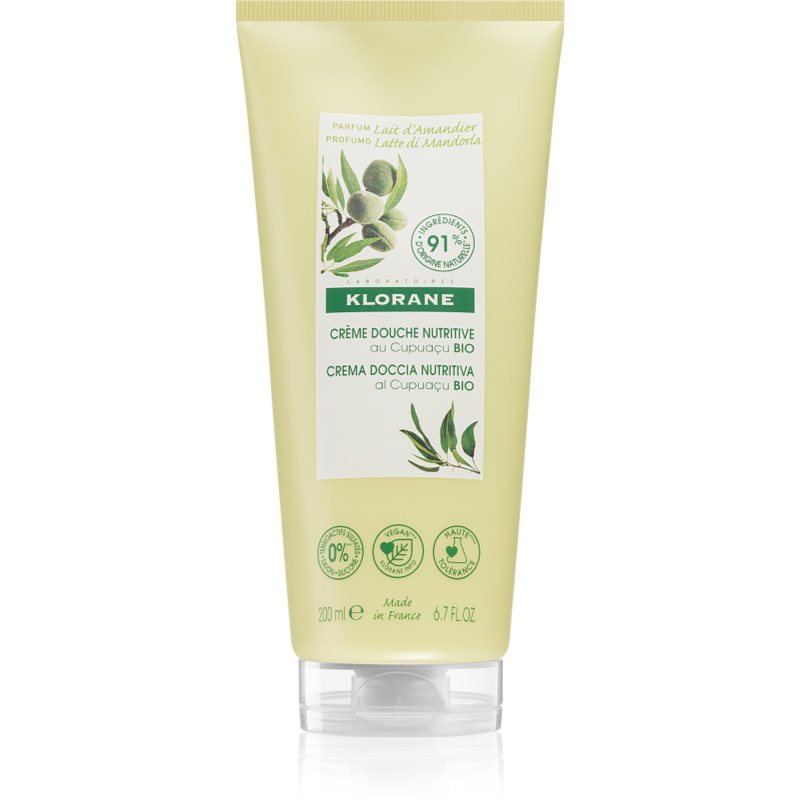 Klorane Cupuaçu Bio Latte Di Mandorla Gel Doccia Nutriente 200 Ml