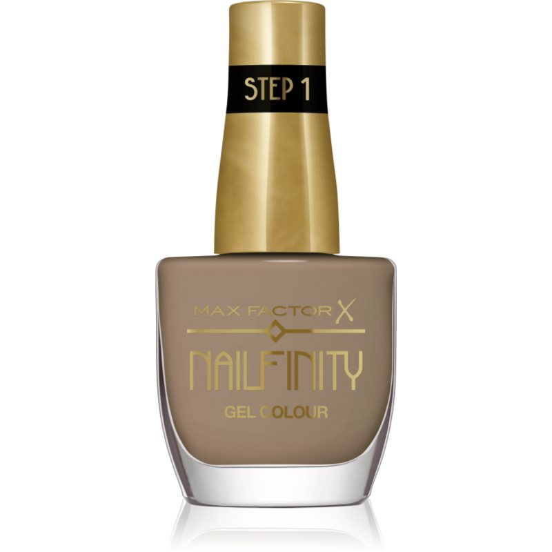 Max Factor Nailfinity Gel Colour Smalto Gel Per Unghie Senza Lampada Uv/Led Colore 205 Solo Act 12 Ml