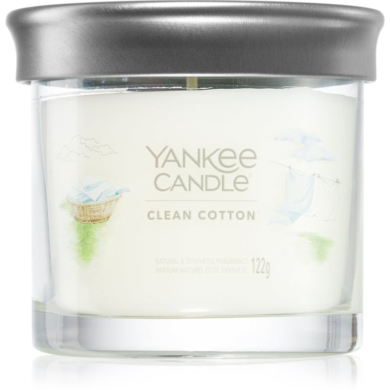 Yankee Candle Clean Cotton Candela Profumata Signature 122 G