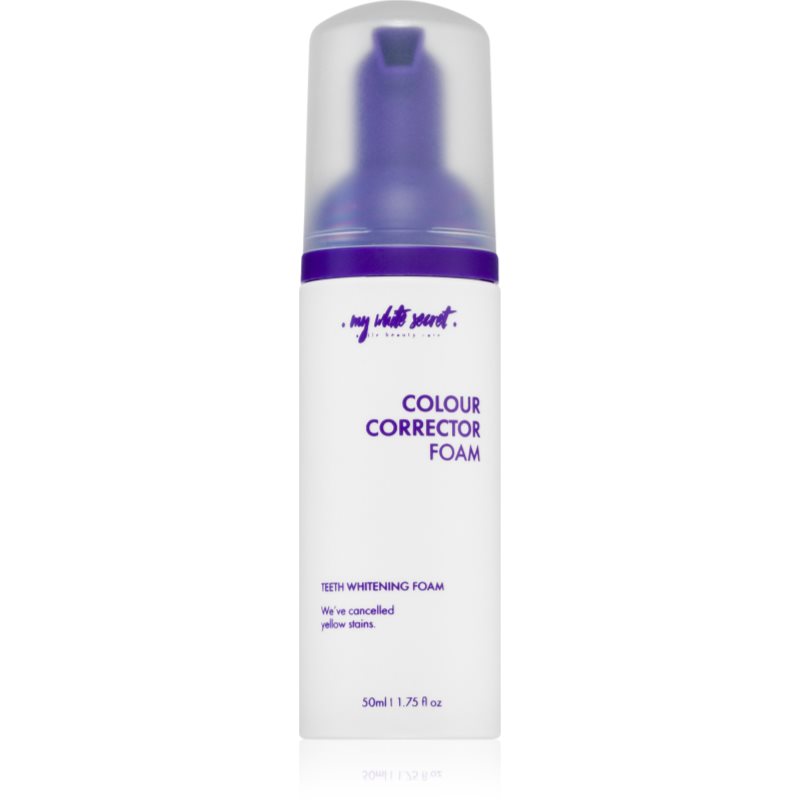 My White Secret Teeth Whitening Foam Correttore In Schiuma Per Sbiancare I Denti V34 50 Ml