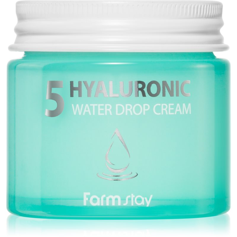 Farmstay Hyaluronic Water Drop Cream Crema Viso Con Acido Ialuronico 80 Ml