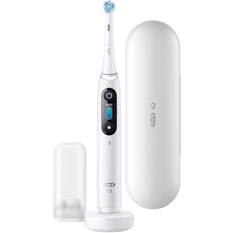Oral B Io8 Spazzolino Da Denti Elettrico White Alabaster 1 Pz