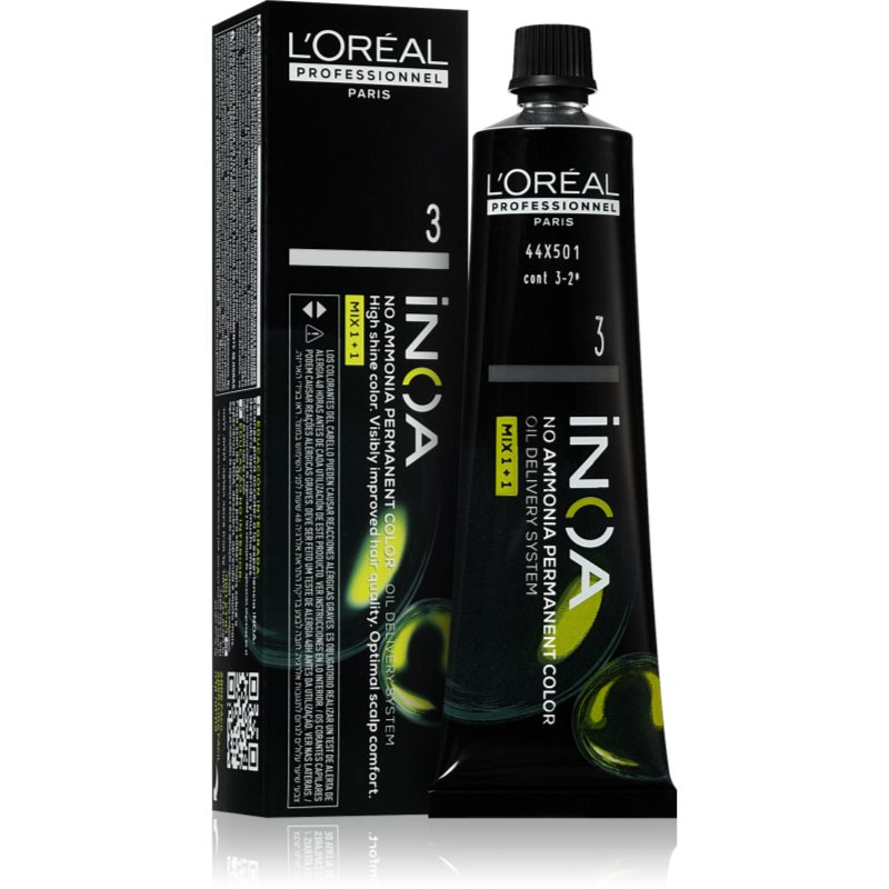 L’Oréal Professionnel Inoa Tinta Permanente Per Capelli Senza Ammoniaca Colore 3 60 Ml