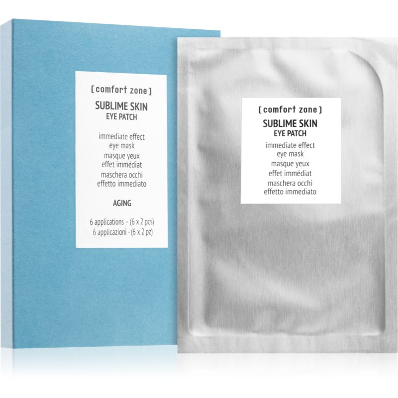 Comfort Zone Sublime Skin Maschera Occhi Con Peptidi 6 Pz