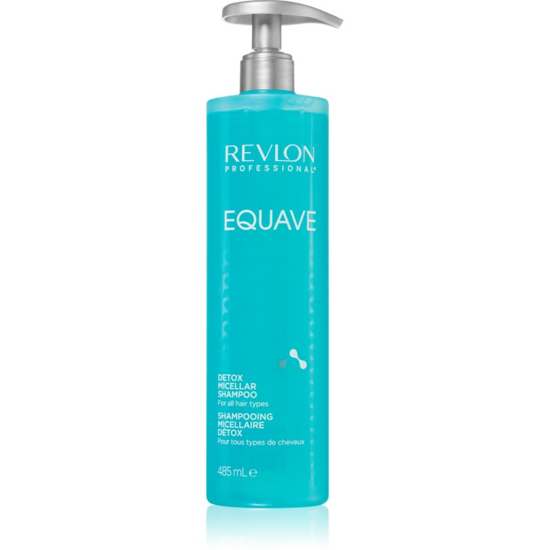 Revlon Professional Equave Detox Micellar Shampoo Shampoo Micellare Con Effetto Disintossicante Per Tutti I Tipi Di Capelli 485 Ml