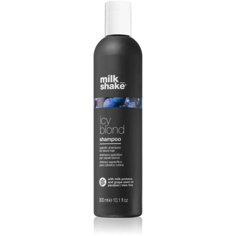 Milk Shake Icy Blond Shampoo Shampoo Anti-Giallo Per Capelli Biondi 300 Ml