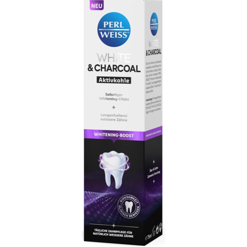 Perl Weiss White & Charcoal Dentifricio Sbiancante 75 Ml